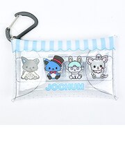 サンリオ JOCHUM(ジェオチャム) クリアマルチケース(S) ブルー ジャンプ!スキップ! ポーチ Sanrio