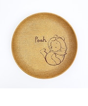 ディズニー くまのプーさん ラウンドプレート(L) (寝ころび) 食器 日本製 Disney