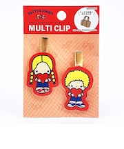 サンリオ パティ＆ジミー マルチクリップ2個セット レトロ サンリオキャラクターズ5 日本製 Sanrio