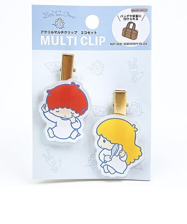 サンリオ キキララ マルチクリップ2個セット レトロ サンリオキャラクターズ5 日本製 Sanrio