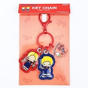 サンリオ パティ＆ジミー 3連キーホルダー レトロ サンリオキャラクターズ5 Sanrio