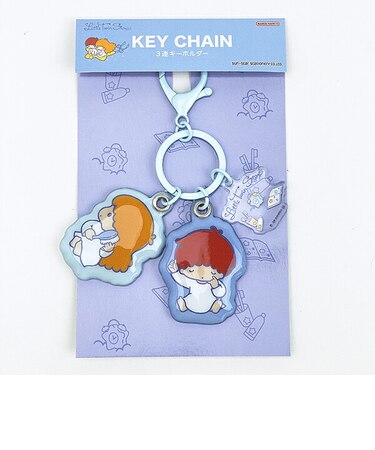 サンリオ キキララ 3連キーホルダー レトロ サンリオキャラクターズ5 Sanrio