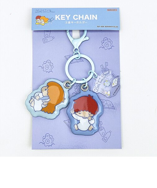 サンリオ キキララ 3連キーホルダー レトロ サンリオキャラクターズ5 Sanrio