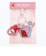 サンリオ マイメロディ 3連キーホルダー レトロ サンリオキャラクターズ5 Sanrio