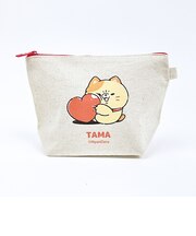 にゃんデレ たま キャンバスポーチ