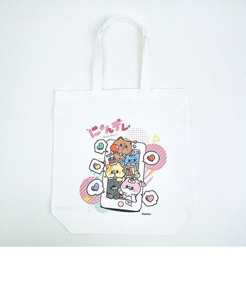 にゃんデレ ビッグプリントトートバッグ