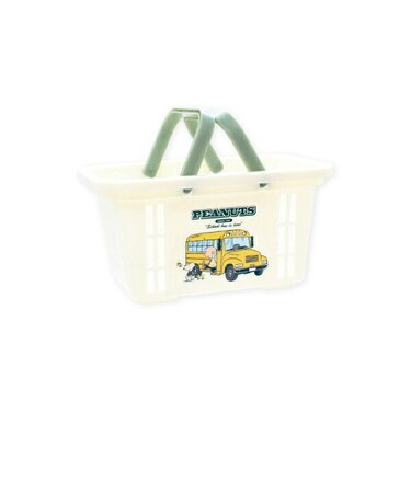 スヌーピー ミニバスケット(Schoolfriend) Preppystyle schoolbus SNOOPY