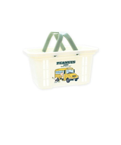 スヌーピー ミニバスケット(Schoolfriend) Preppystyle schoolbus SNOOPY