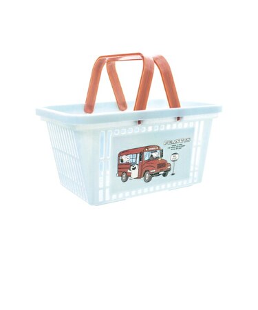スヌーピー バスケット(きょうだいたち) Preppystyle schoolbus SNOOPY