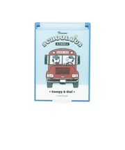 スヌーピー 折りたたみコンパクトミラー(Snoopy&Olaf) Preppystyle schoolbus SNOOPY