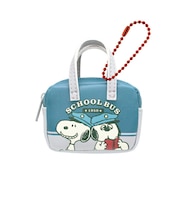 スヌーピー ミニボストンバッグ型ポーチ(きょうだいたち) Preppystyle schoolbus SNOOPY