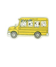 スヌーピー アクリルオーガナイザー(きょうだいたち) 文具 Preppystyle schoolbus SNOOPY