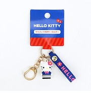 サンリオ ハローキティ マスコット付きキーホルダー ギャル ネイビー Sanrio