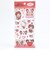 モンチッチ× ハローキティ クリアキャンディシール パーティー 文具 Sanrio