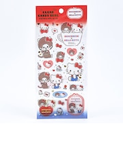 モンチッチ× ハローキティ クリアキャンディシール スタンダード 文具 Sanrio