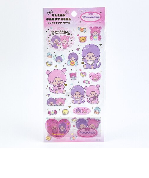モンチッチ× クリアキャンディシール 文具