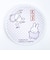 ミッフィー miffy × 鳥獣戯画 吸水コースター丸型(C) キッチン