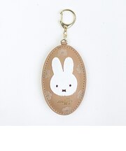 ミッフィー miffy キーホルダー ベージュ チェリーフルールシリーズ