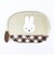 ミッフィー miffy ティッシュポーチ ベージュ ダイアゴナル