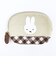 ミッフィー miffy ティッシュポーチ ベージュ ダイアゴナル