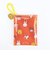 ミッフィー miffy クリアマルチポーチ オレンジ カラフルサガラ