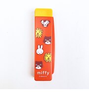 ミッフィー miffy コーム＆ミラー オレンジ カラフルサガラ 日本製
