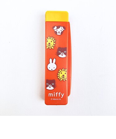 ミッフィー miffy コーム＆ミラー オレンジ カラフルサガラ 日本製