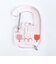 ミッフィー miffy アクリルカラビナ ピンク キーホルダー STRAWBERRY&TULIP 日本製