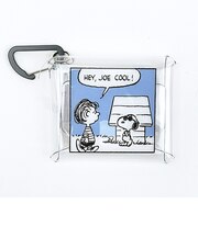 スヌーピー コミック クリアマルチケース(SS) (ブルー) SNOOPY
