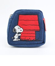 スヌーピー ドッグハウス ダイカットポーチ 警備 SNOOPY