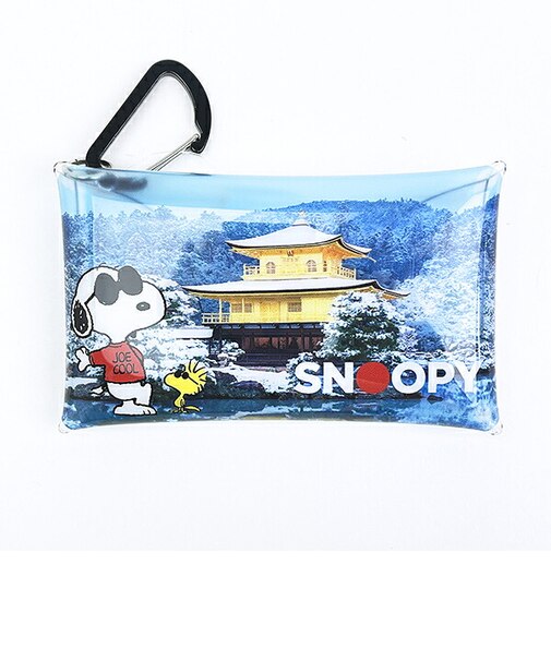 スヌーピー ジョークール 金閣寺 クリアマルチケース(S) SNOOPY