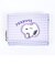 スヌーピー 三つ折り財布 パープル サガラワッペンチェック SNOOPY
