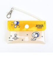 スヌーピー ふたごポーチ (オレンジ) アストロノーツ SNOOPY