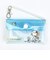 スヌーピー ふたごポーチ ブルー アストロノーツ SNOOPY