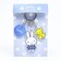 ミッフィー miffy 3連アクリルキーホルダー(A) ブルードレス 日本製