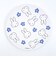 ミッフィー miffy 吸水コースター 総柄 ブルードレス キッチン