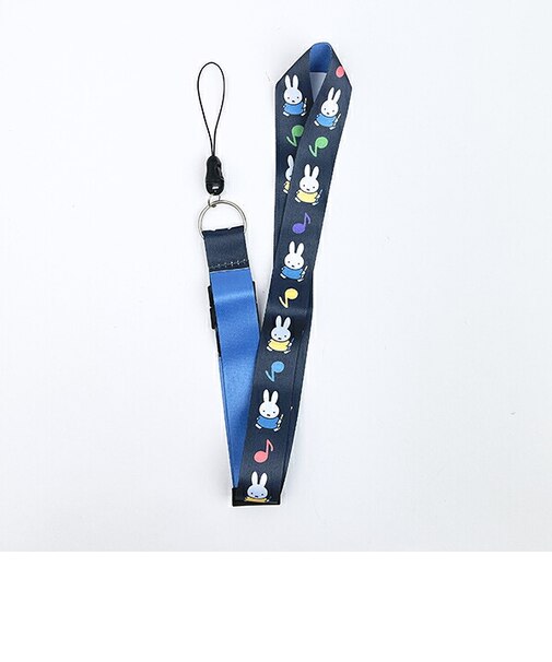 ミッフィー miffy ネックストラップ MIFFY&MUSICシリーズ スマホ用品