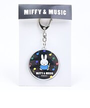 ミッフィー miffy スライド2連キーホルダー MIFFY&MUSICシリーズ 日本製