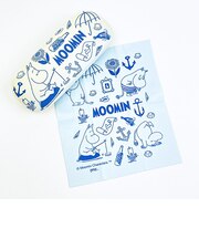 ムーミン メガネケース ブルー MOOMIN SUMMER