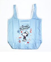 スヌーピー エコバッグ ロゴ ノーティカルスタイルシリーズ SNOOPY