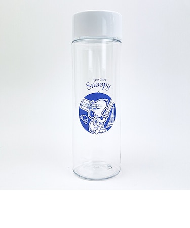 スヌーピー クリアボトル シェフシリーズ ホワイト バゲット 水筒 ランチ 日本製 SNOOPY