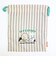 スヌーピー 巾着 ストライプ ピンク SNOOPY