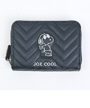 スヌーピー ジョークール カードコインケース (ブラック) お財布 SNOOPY