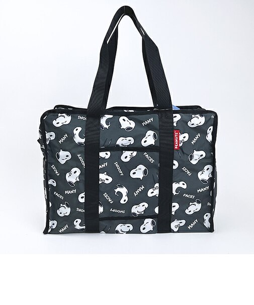 スヌーピー スーベニアバッグ ブラック トラベル SNOOPY