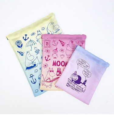 ムーミン 3P巾着 MOOMIN SUMMER