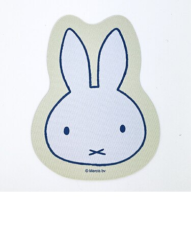 ミッフィー miffy マウスパッド フェイス ブルードレス
