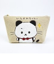 いしよわちゃん いしつよちゃん サガラ刺繍ポーチ