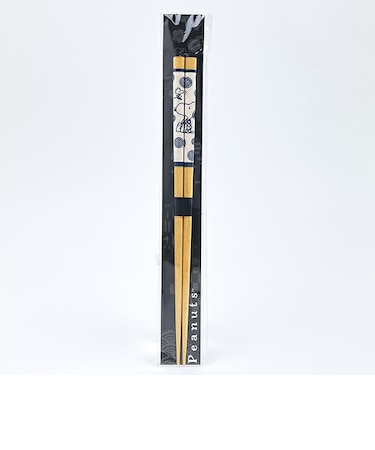 スヌーピー 若狭塗箸 21cm 波 食器 日本製 SNOOPY