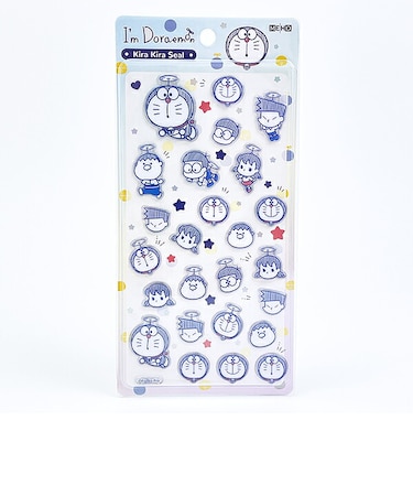 ドラえもん タケコプター キラキラシール 文具