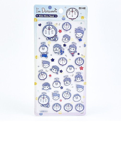 ドラえもん タケコプター キラキラシール 文具